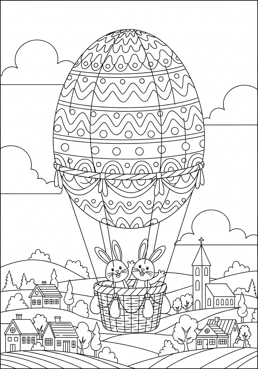 free coloring pages Easter