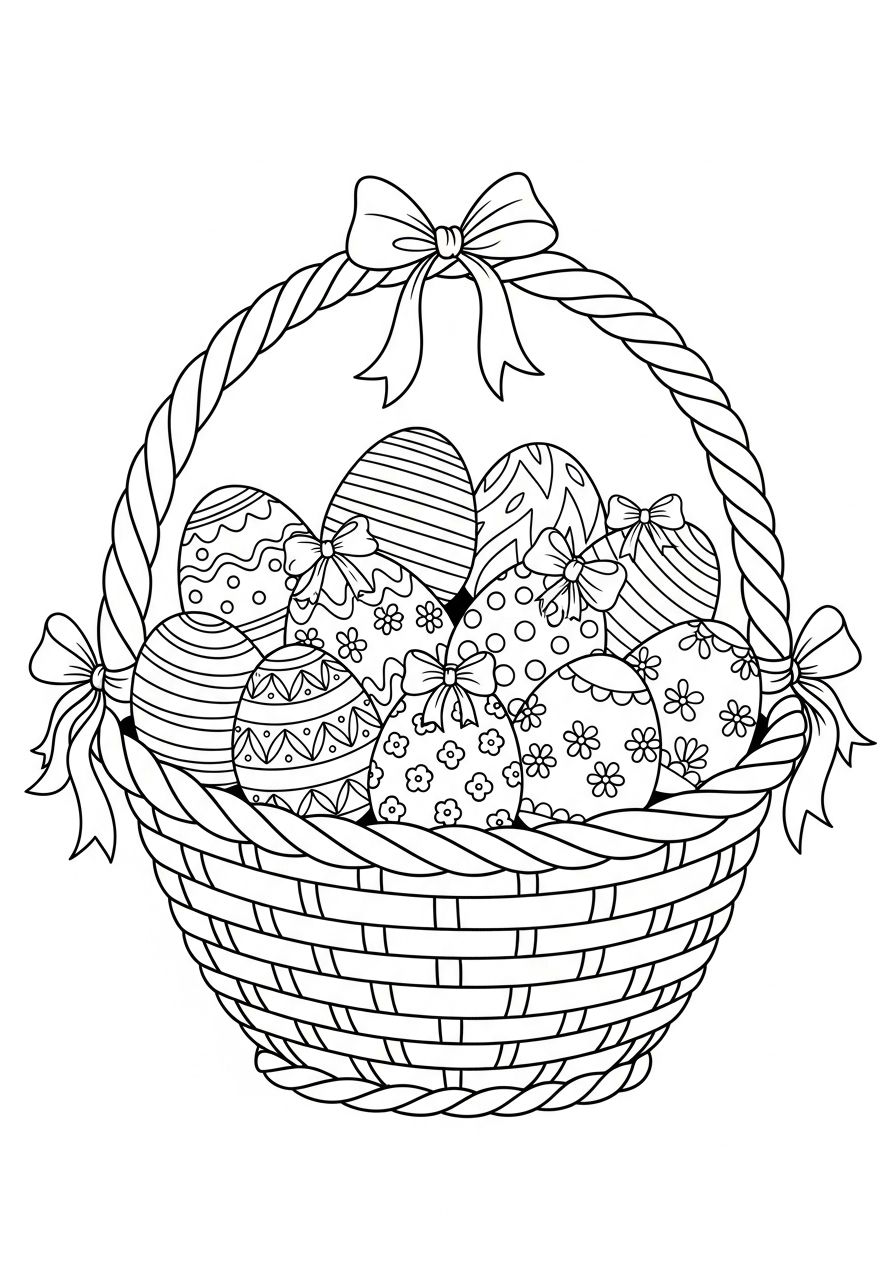 Easter coloring pages for boys