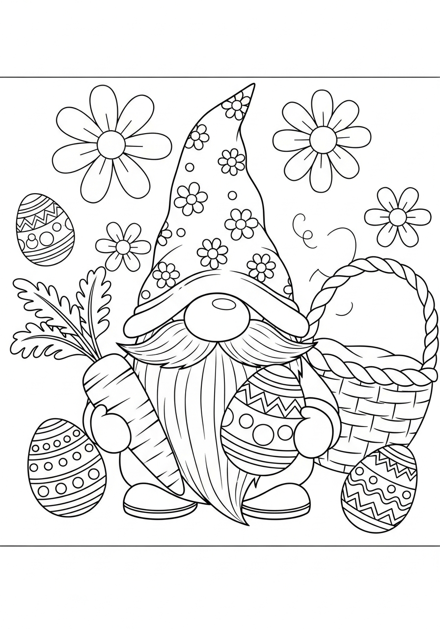 printable Easter coloring pages for kids
