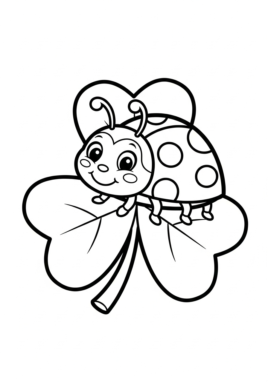 shamrock coloring sheet