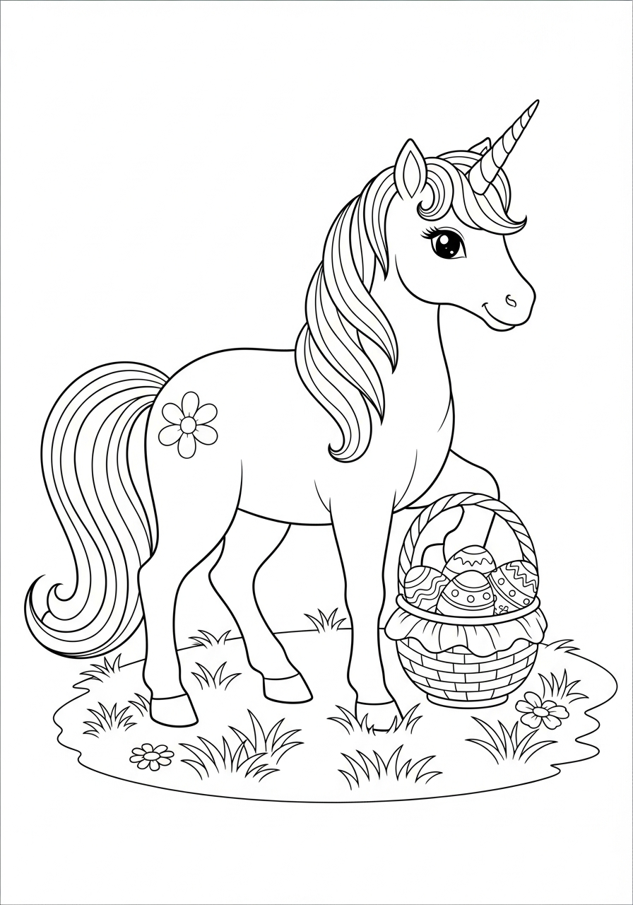 cool Easter coloring pages