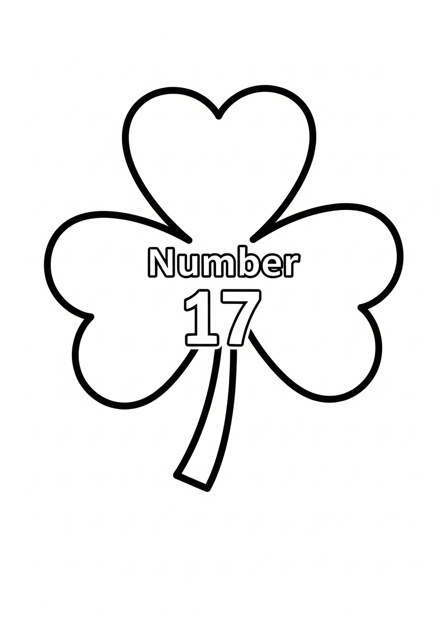 shamrock coloring pages online