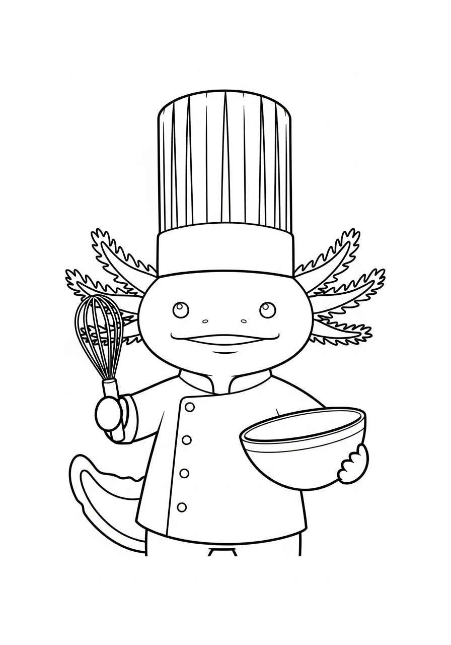 free axolotl coloring pages pdf printable
