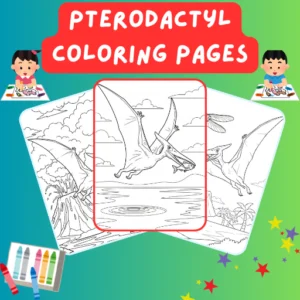 Pterodactyl Coloring Pages thumbnail