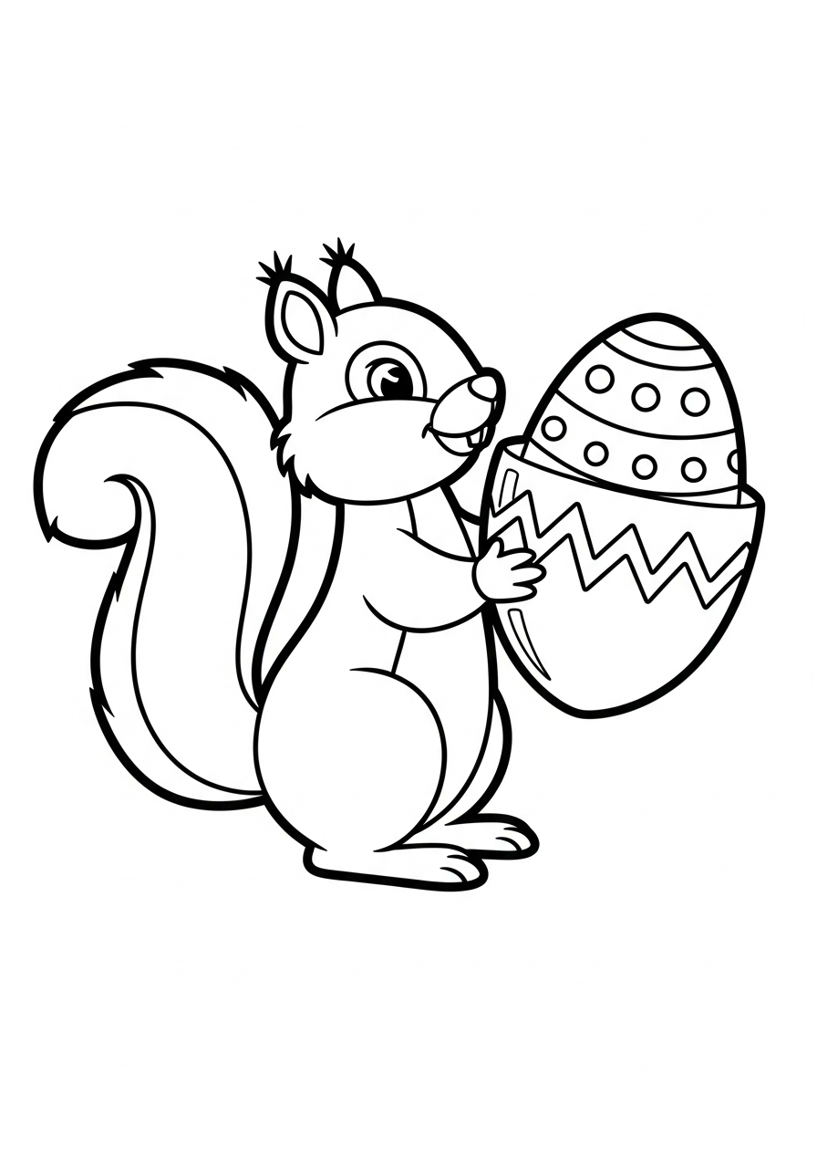 printable Easter coloring page
