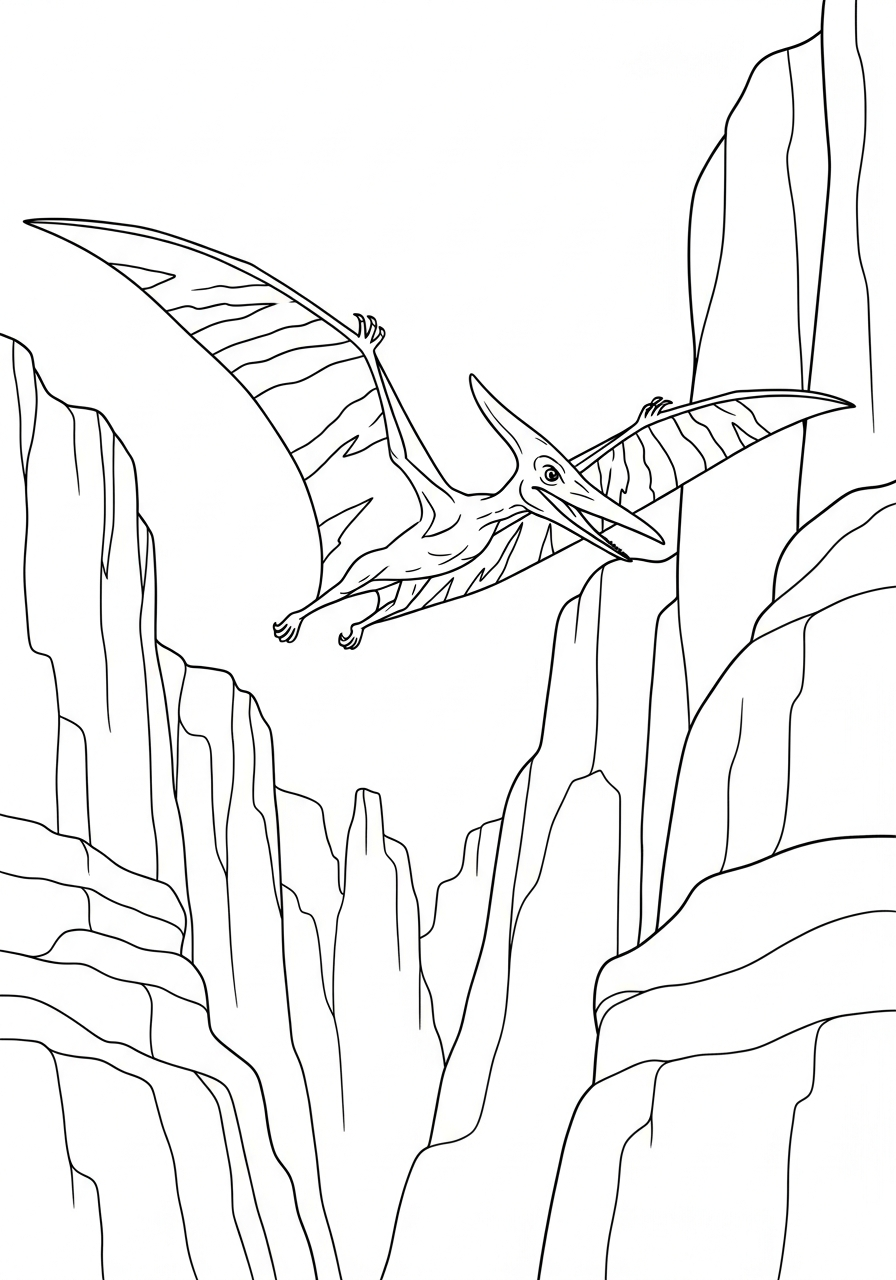 Pterodactyl Coloring Pages 26 Pterodactyl coloring pages free print