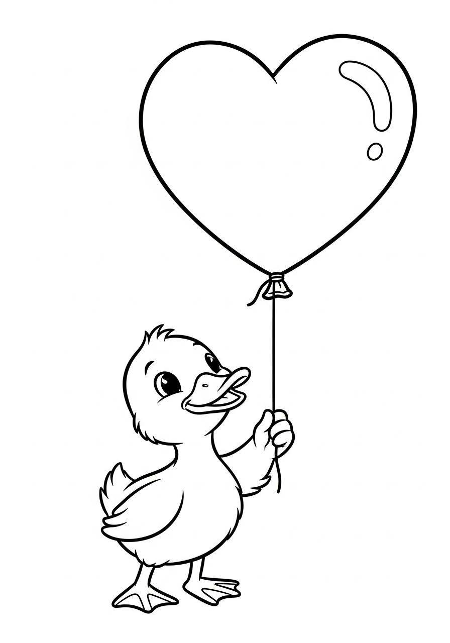 duck coloring pages printable pdf
