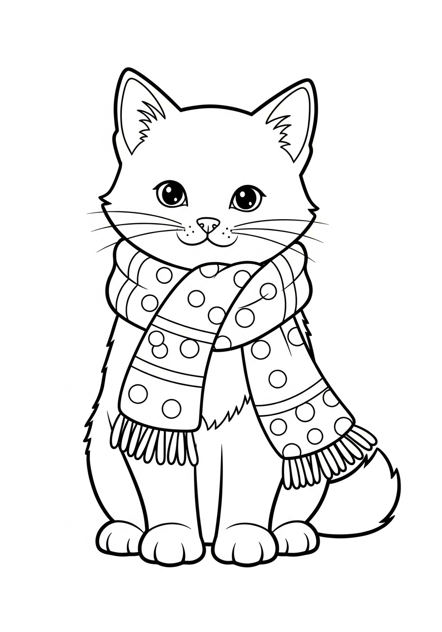 kitten coloring pictures