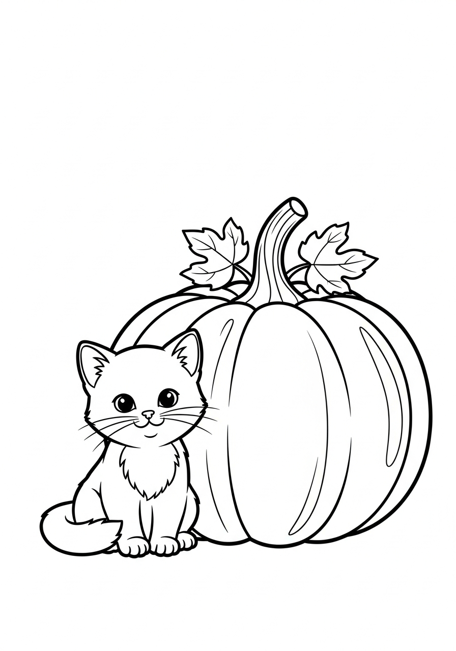 kitten coloring pages hard