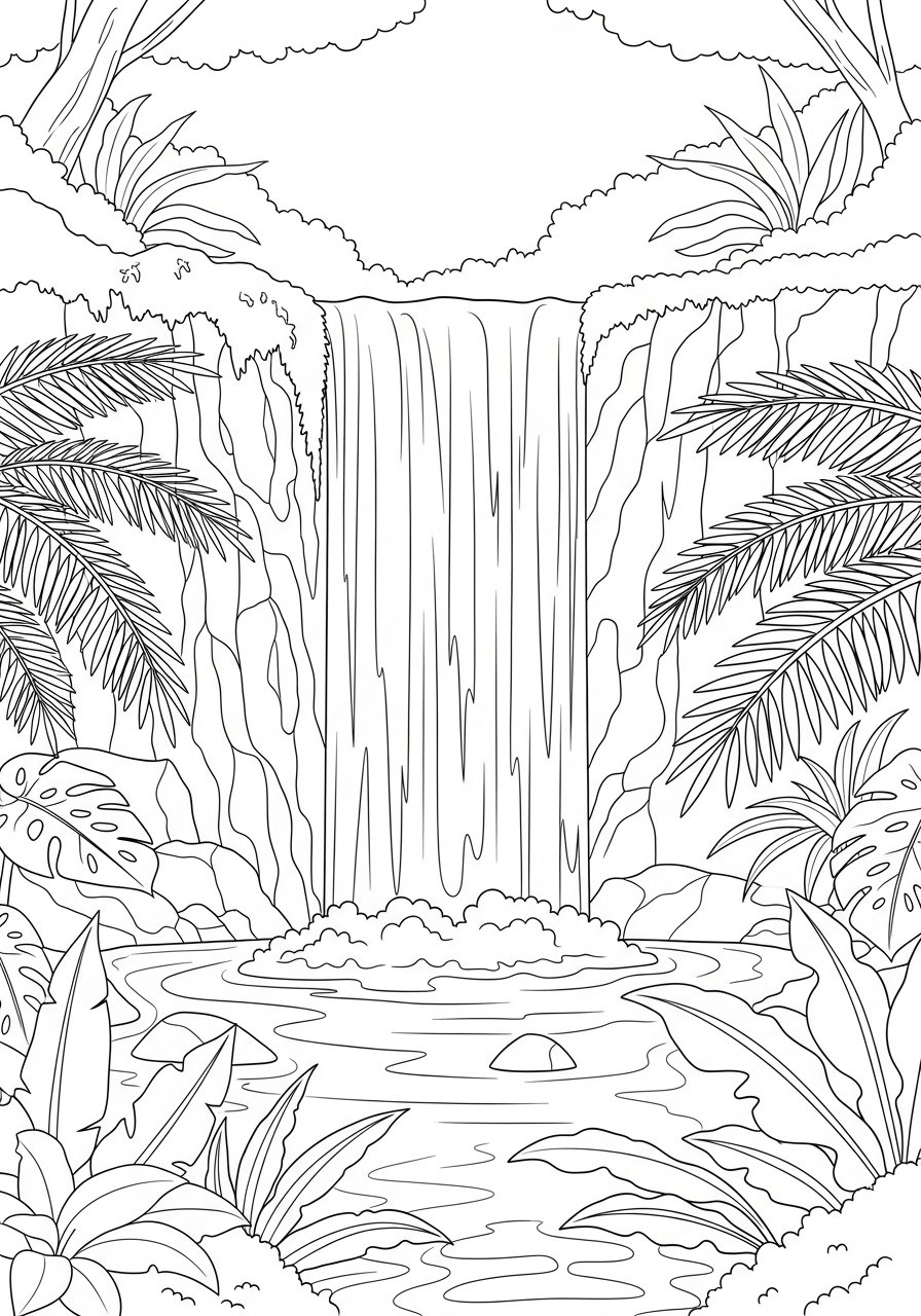 rainforest coloring pages online