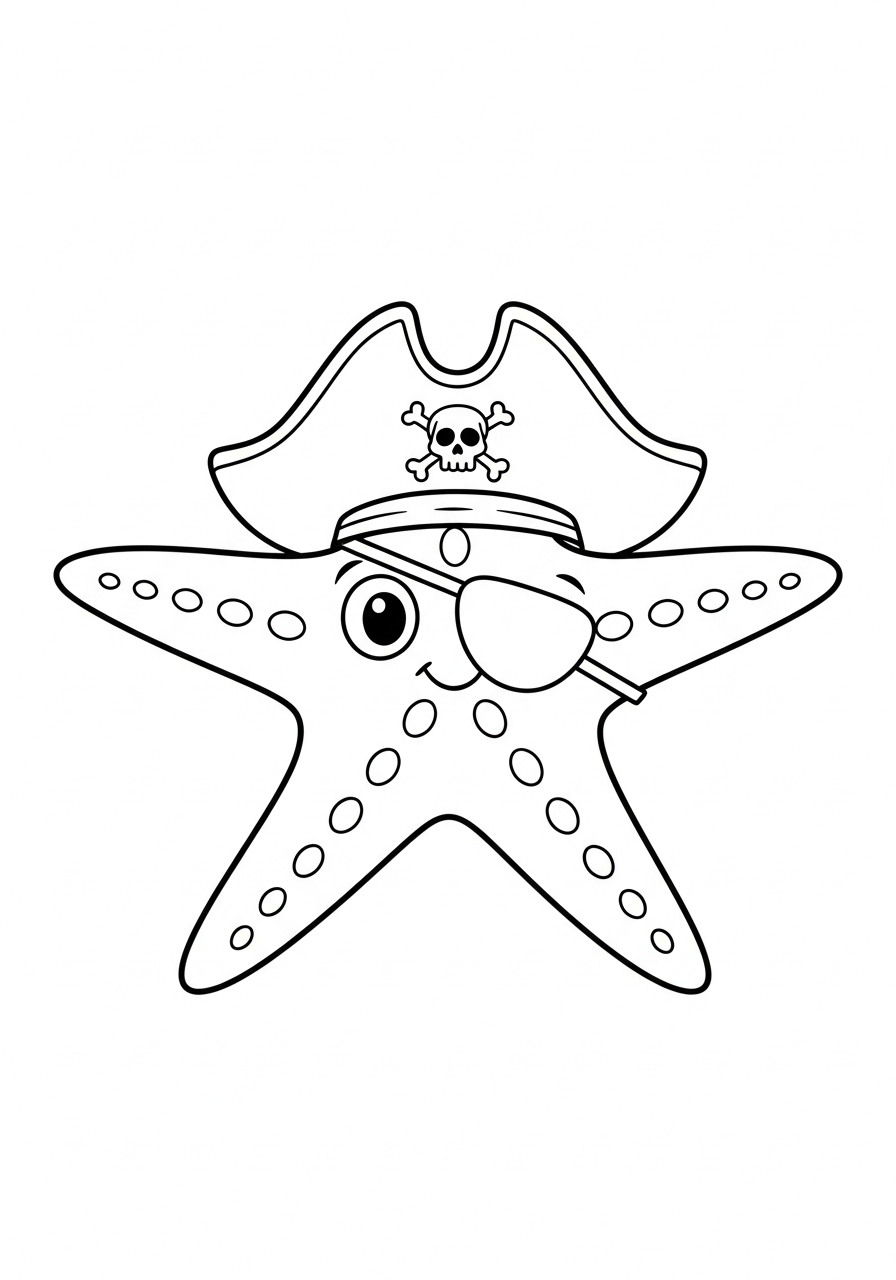Starfish pictures to color 1