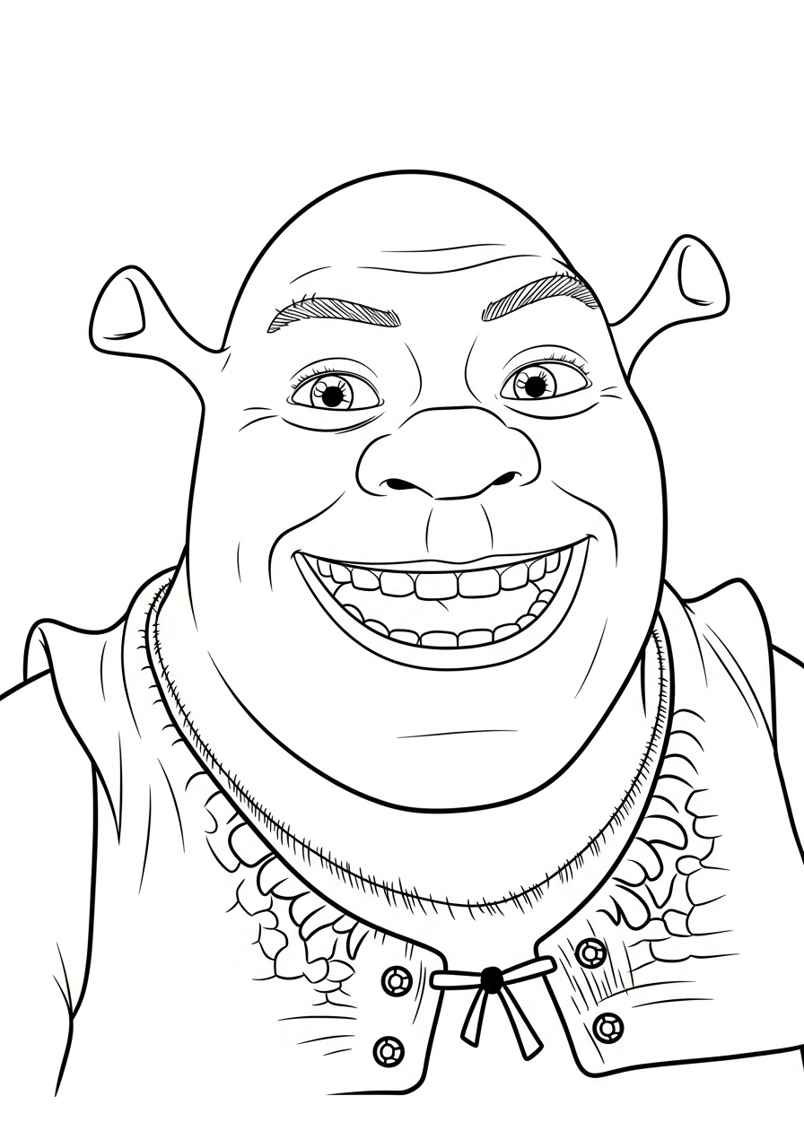 Shrek Coloring Pages 24 Shrek coloring pages printable free