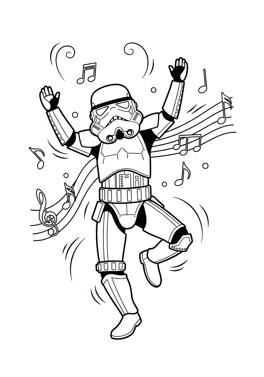 Stormtrooper coloring pages