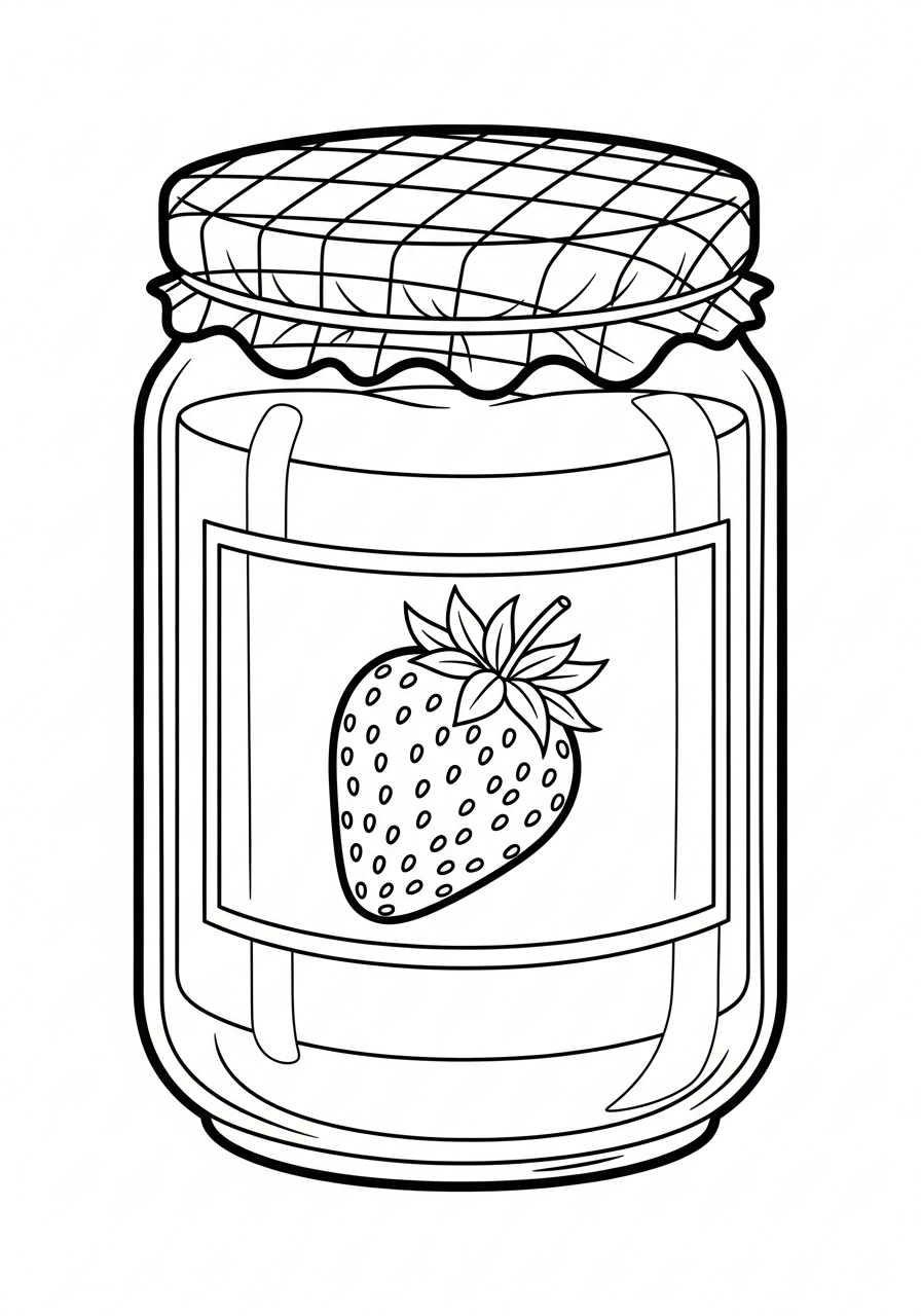 cool strawberry coloring pages