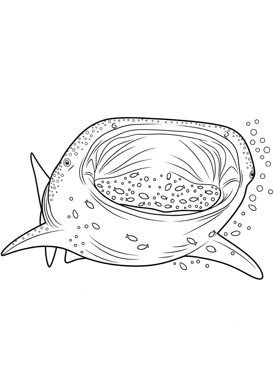 Whale Shark Coloring Pages 27 free coloring page Whale Shark