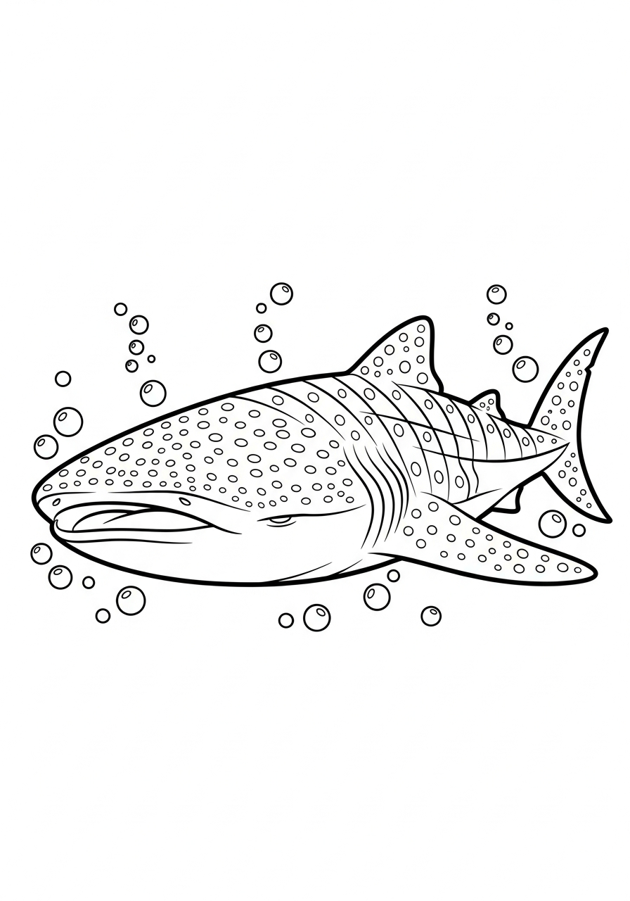 Whale Shark Coloring Pages 29 large Whale Shark coloring pages 1