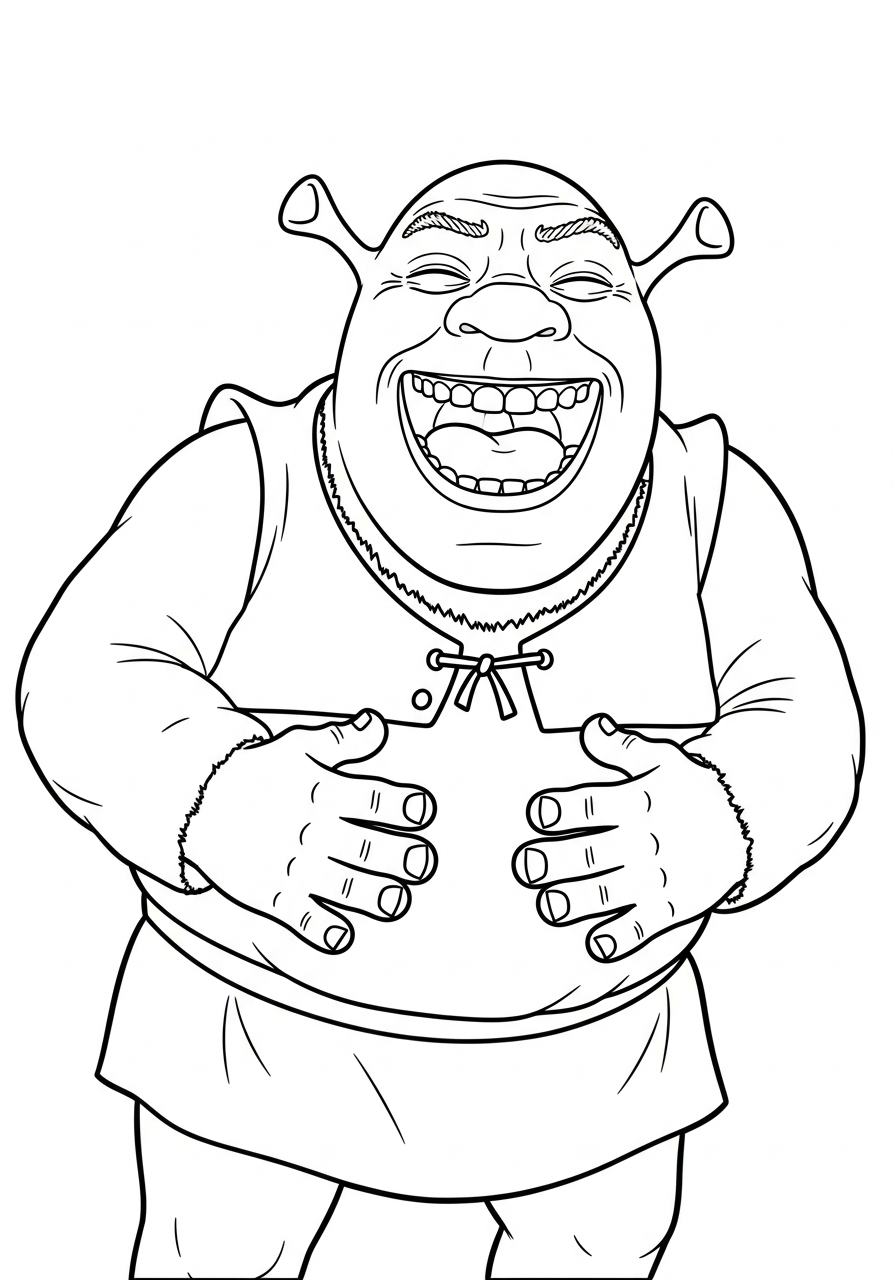 Shrek Coloring Pages 12 Shrek coloring pages download