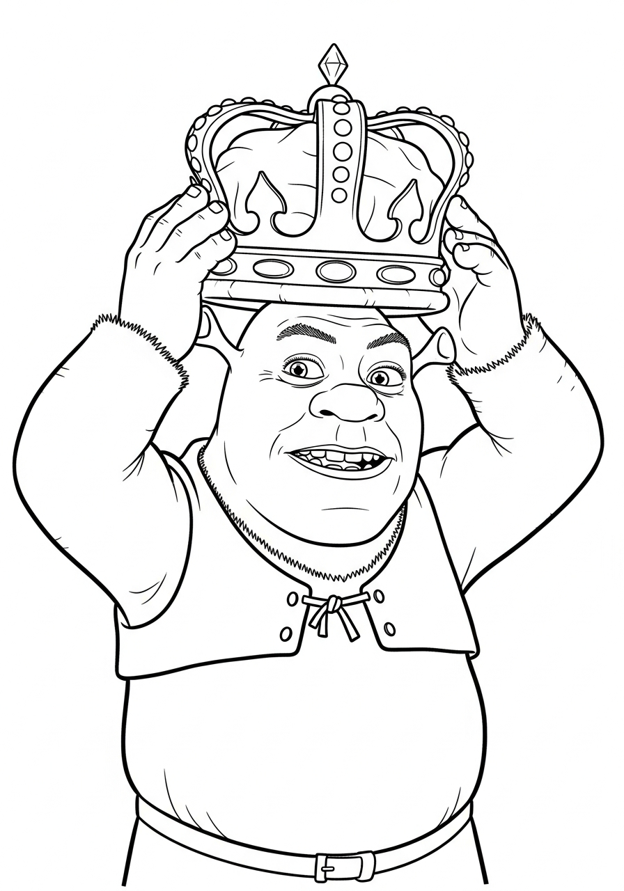 Shrek Coloring Pages 20 Shrek coloring pages for school
