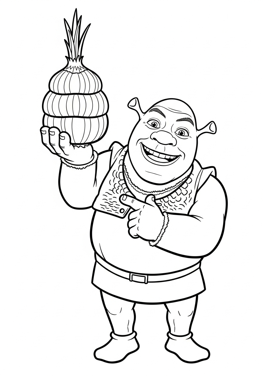 Shrek Coloring Pages 26 Shrek coloring book pages