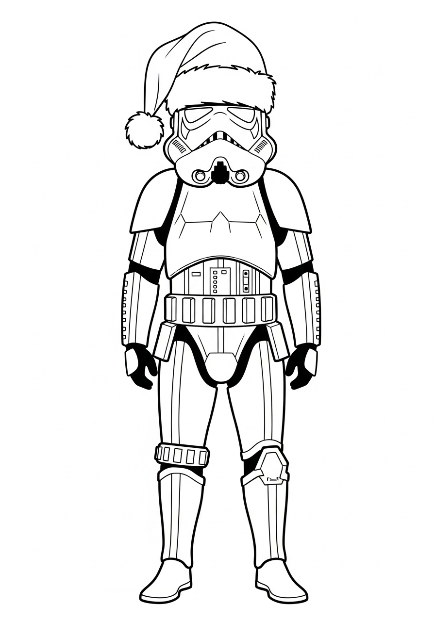 Stormtrooper coloring pages for boys