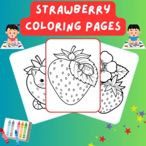 Strawberry Coloring Pages thumbnail