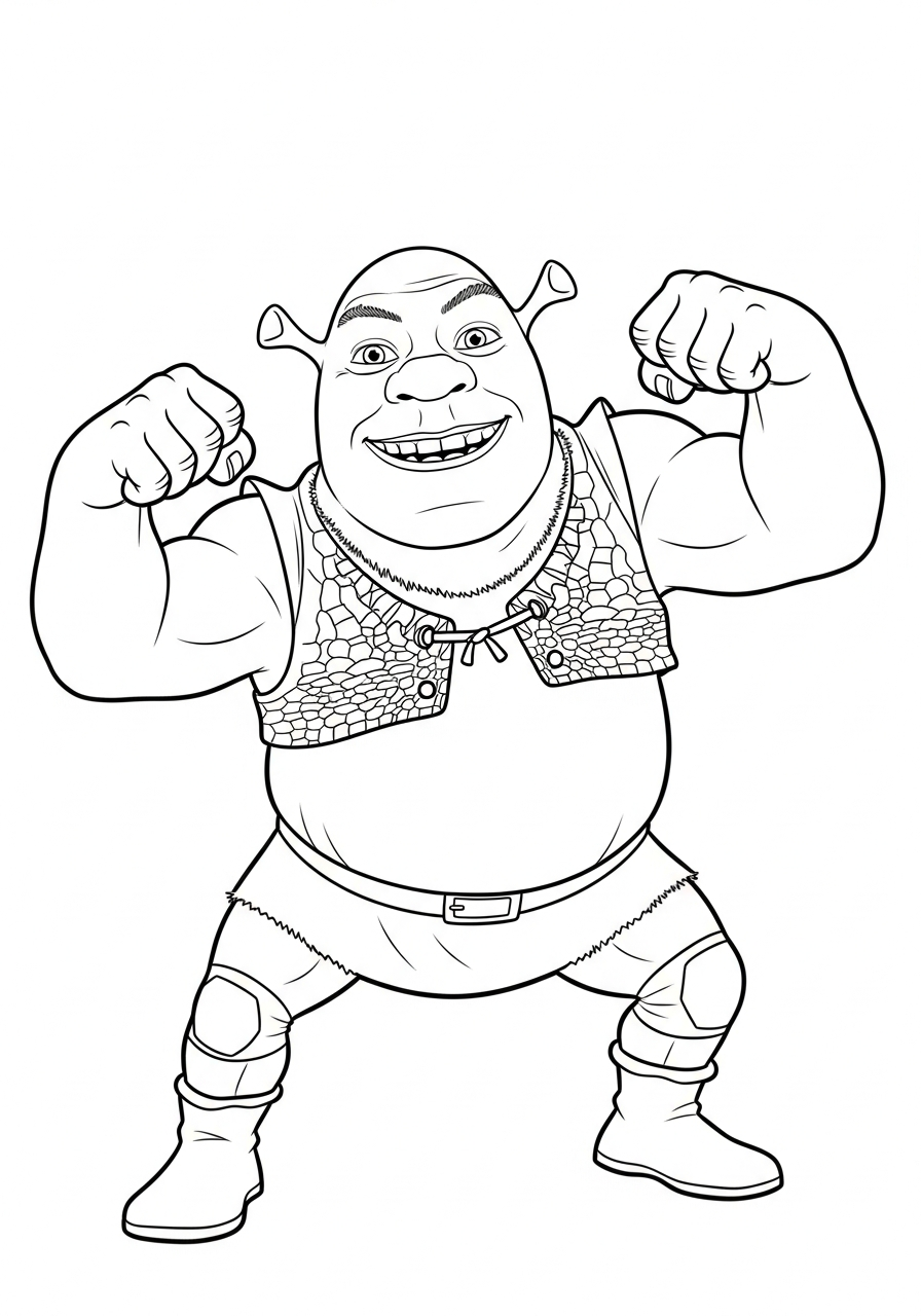 Shrek Coloring Pages 27 download Shrek coloring pages 1