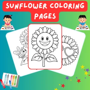 Sunflower Coloring Pages thumbnail