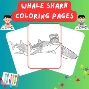 Whale Shark Coloring Pages thumbnail