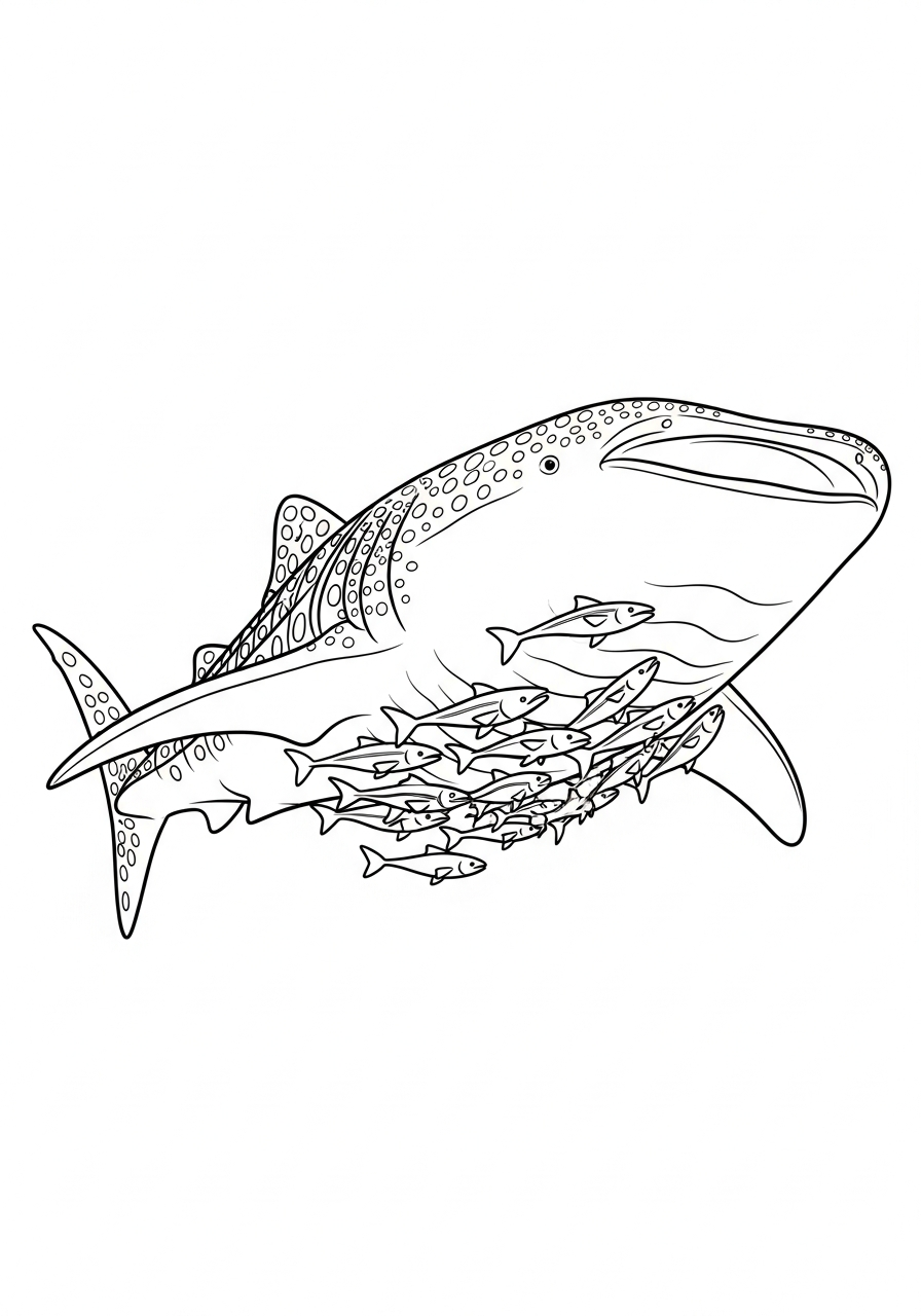 Whale Shark Coloring Pages 19 Whale Shark coloring pages to print