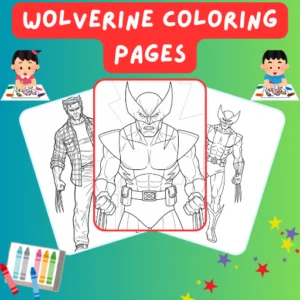 Wolverine Coloring Pages thumbnail
