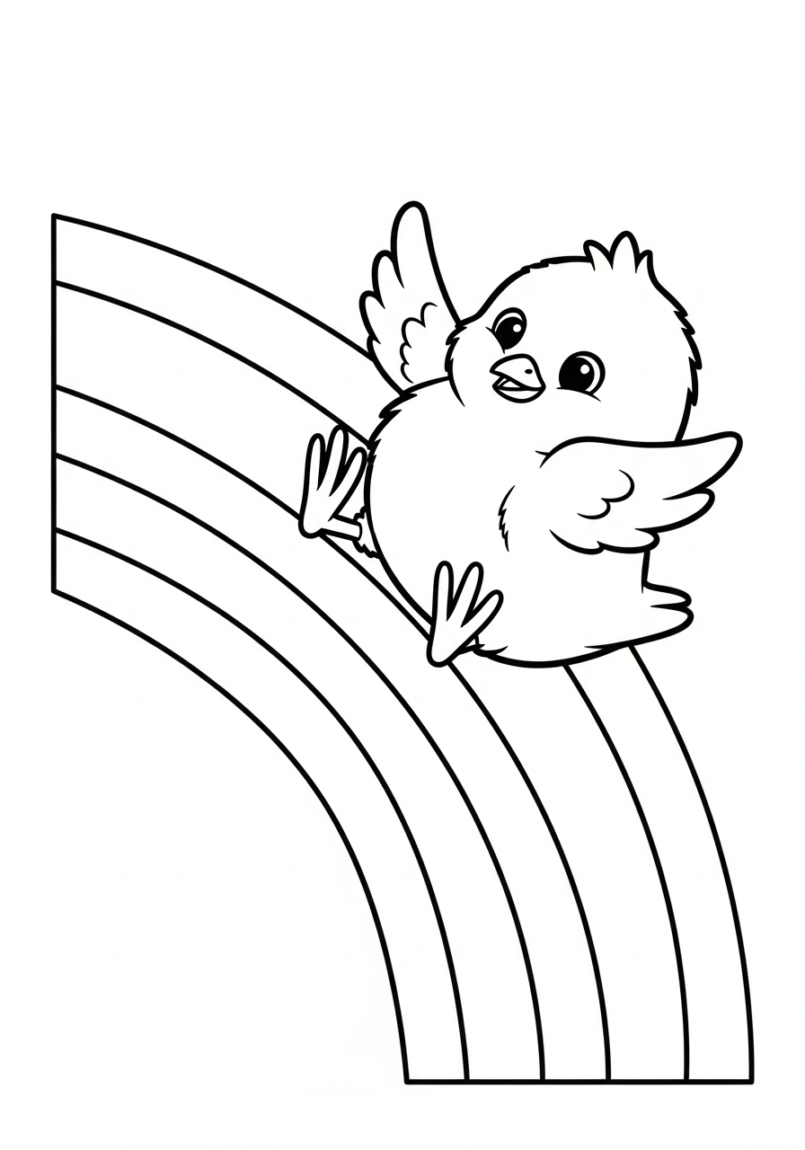 baby chick coloring pictures