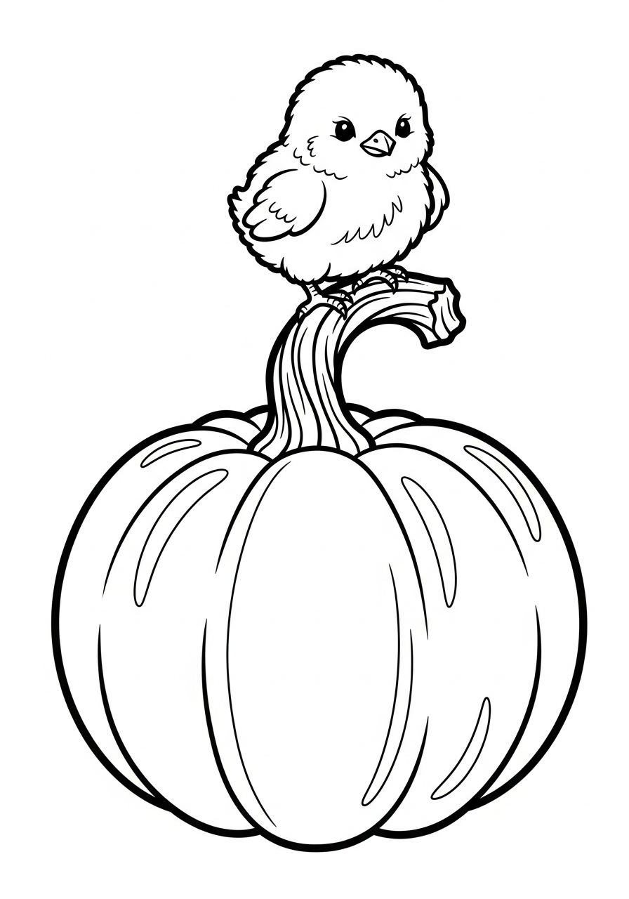interactive baby chick coloring pages 1